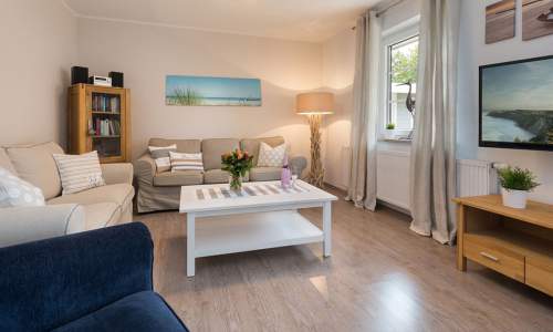 Wohnbereich Ferienhaus Zingst