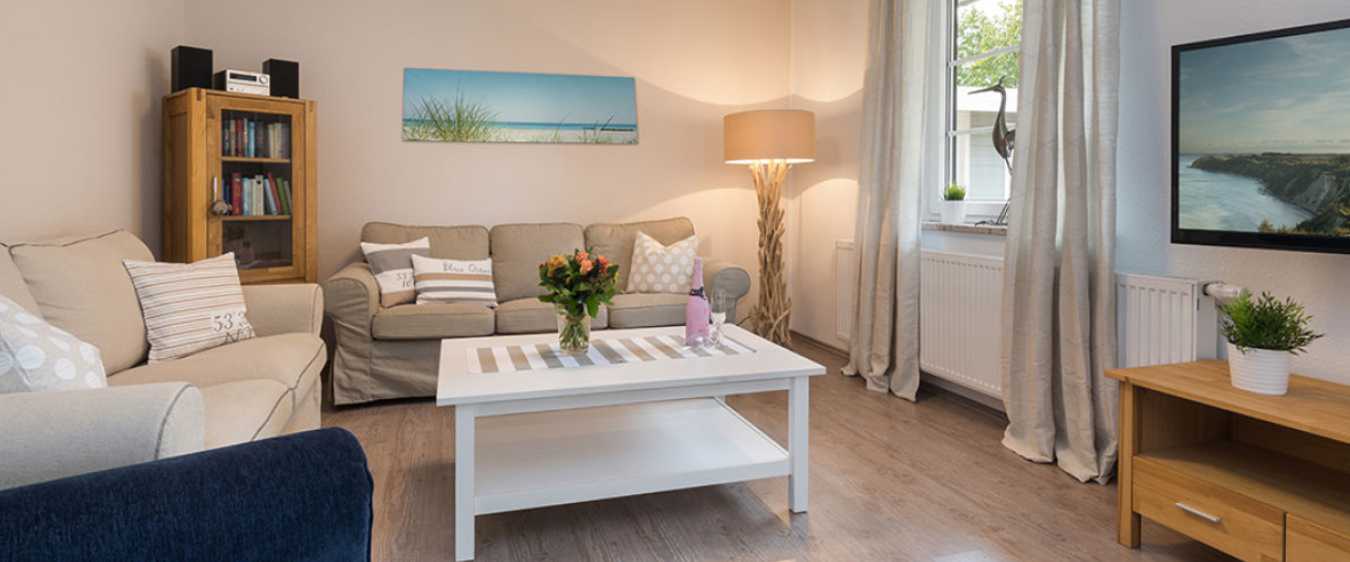 Wohnzimmer Ferienhaus Zingst